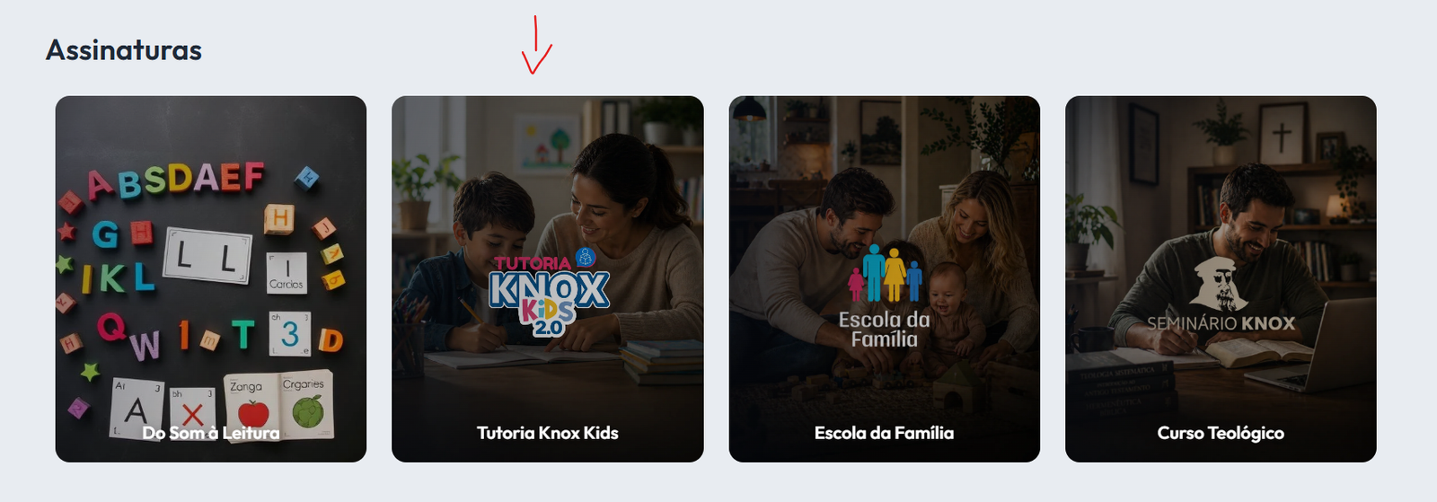 Localizar a Tutoria Knox Kids