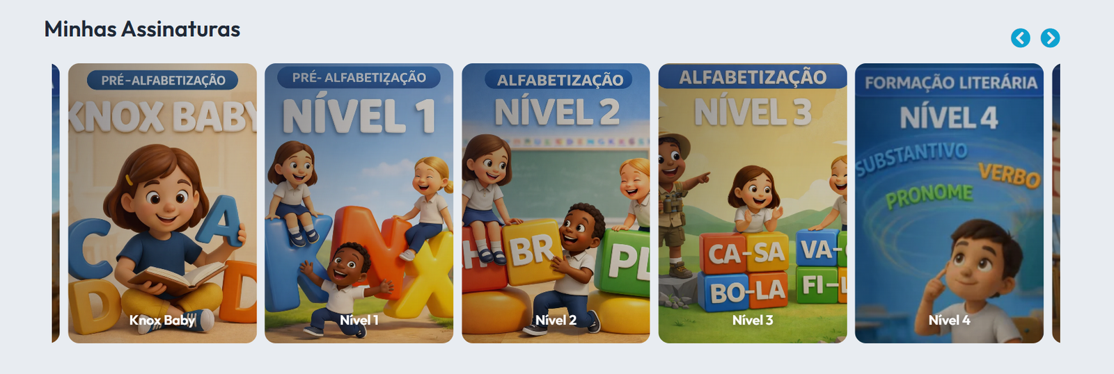Abrir o nível indicado
